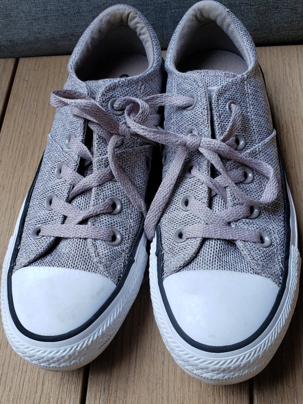 EUC CTAS Madison old school OX 561763F grey colorway (6)